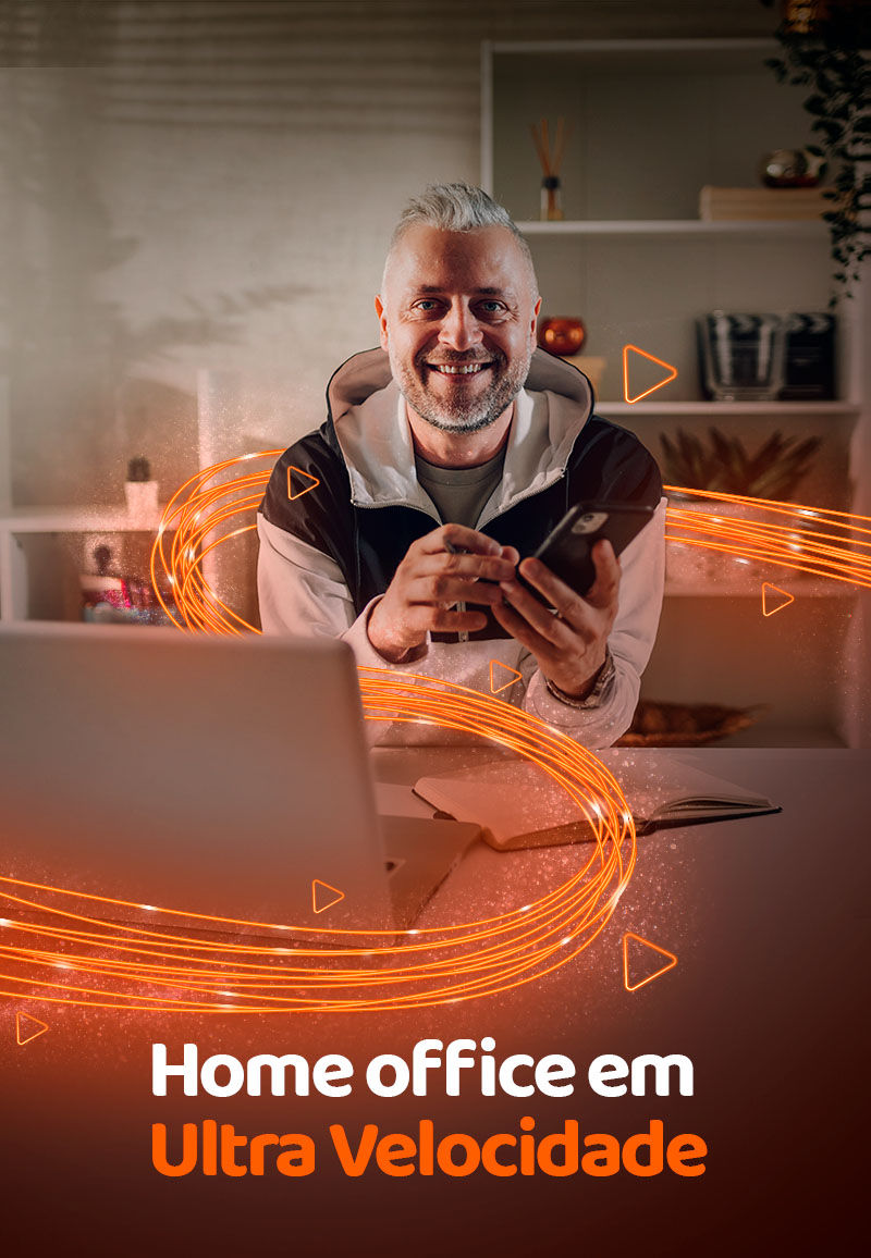 Home office com ultravelocidade.