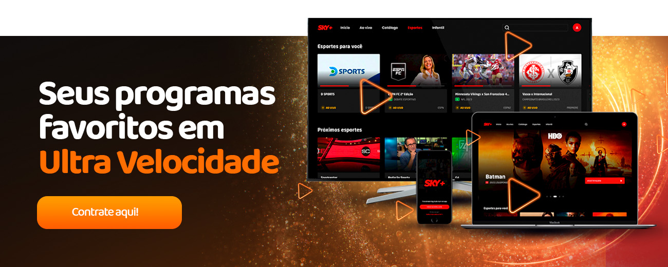 Seus programas favoritos em Ultra Velocidade